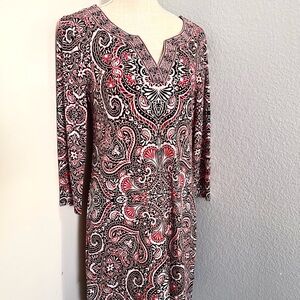 Womens Paisley formal dress